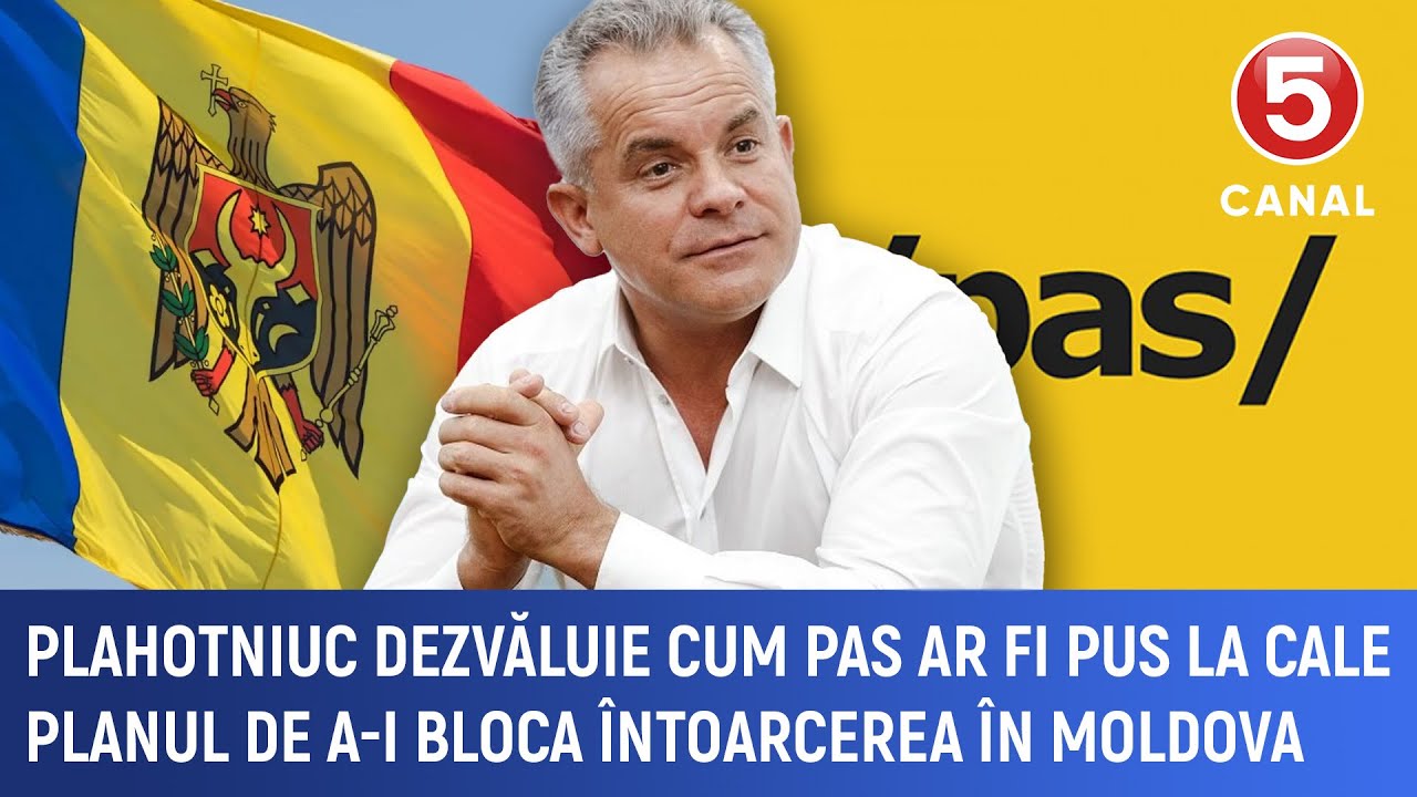 Plahotniuc acuză guvernarea PAS că încearcă să blocheze revenirea sa în Moldova prin manipulare și minciuni